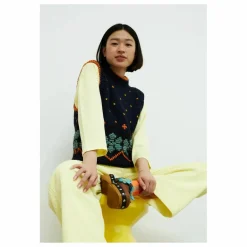 New Dr Bloom Pull Sans Manches Jumpy | Bleu marine