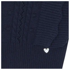 Hot Tartine et Chocolat Pull Sans Manches Laine | Bleu marine