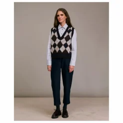 Femme Diega Pull Sans Manches Pasco Alpaga |