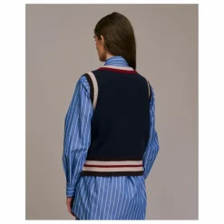 Femme Diega Pulls, Gilets|Pull Sans Manches Pumio Laine Mérinos Extra Fine |