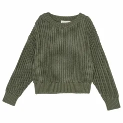 brunobruno nation Pull Sienna Coton Bio | Vert kaki Outlet