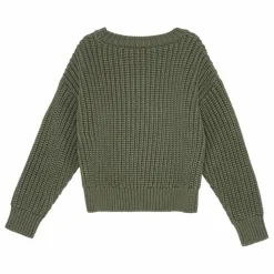 brunobruno nation Pull Sienna Coton Bio | Vert kaki Outlet