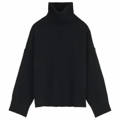 Skall Studio Pull Silene Laine Mérinos | Noir Clearance