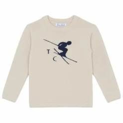 Tartine et Chocolat Pull Ski Laine | Beige Clearance