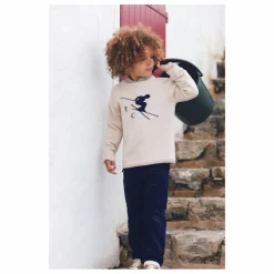 Tartine et Chocolat Pull Ski Laine | Beige Clearance