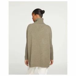 Kujten Pull Tali Cachemire | Vert kaki chiné Discount