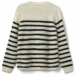 Sofie Schnoor Pull Tildasy Rayé | Blanc Clearance