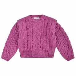 Online Louise Misha Pull Torsadé Anikalia Laine | Framboise