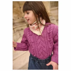 Online Louise Misha Pull Torsadé Anikalia Laine | Framboise
