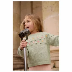 Louise Misha Pull Vakita Laine | Vert amande Outlet