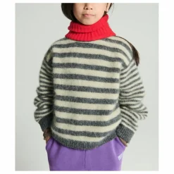 Enfant American Vintage Pulls, Gilets|Pulls, Gilets|Pull Vitow Rayé Alpaga |