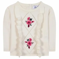 Enfant Tartine et Chocolat Pull Vollants Laine |