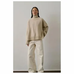 Soeur Pull William Laine Mérinos | Ecru chiné Hot