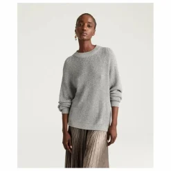 Momoni Pull Windsor Métallisé | Argenté Best