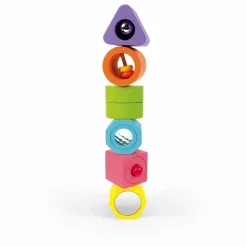 Janod Puzzle 6 cubes sensoriels en bois Multicolore Sale