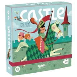 Londji Puzzles|Jeux Éducatifs|Puzzle Castle - 100 pièces