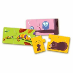 Djeco Puzzle Duo maman et bébé Multicolore Online