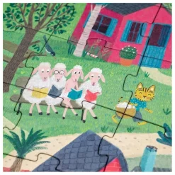 Discount Londji Puzzle et jeu de détective Birthday - 100 pièces Multicolore