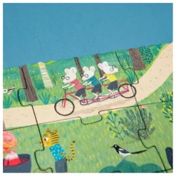 Discount Londji Puzzle et jeu de détective Birthday - 100 pièces Multicolore