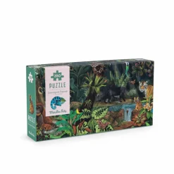 New Moulin Roty Puzzle Forêt Tropicale - 350 pièces Multicolore