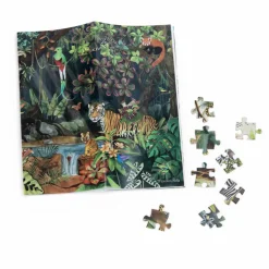New Moulin Roty Puzzle Forêt Tropicale - 350 pièces Multicolore