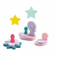 Quut Jouets D'Éveil|Puzzle Friends La mare enchantée