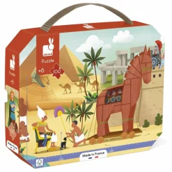 Janod Puzzle frise Mythologie et antiquité - 100 pièces Multicolore