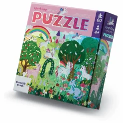 Crocodile Creek Puzzle holographique Licornes - 24 pièces