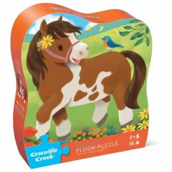 Discount Crocodile Creek Puzzle Jolis Poneys - 36 pièces Multicolore