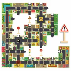 Djeco Puzzles|Jeux Éducatifs|Puzzle La ville