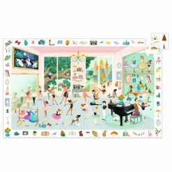 Djeco Puzzles|Jeux Éducatifs|Puzzle L'école de danse - 100 pièces