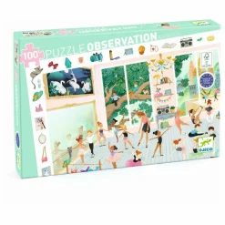 Djeco Puzzles|Jeux Éducatifs|Puzzle L'école de danse - 100 pièces