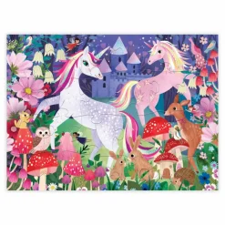 Crocodile Creek Puzzle Le Château des Licornes - 24 pièces
