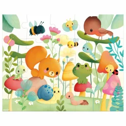 Janod Puzzle Les compagnons du jardin - 20 pièces Multicolore Sale