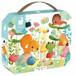 Janod Puzzle Les compagnons du jardin - 20 pièces Multicolore Sale