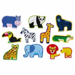 Crocodile Creek Puzzle Let's Begin Jungle - Boîte de 10