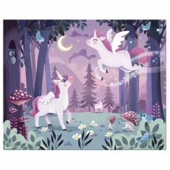 Online Janod Puzzle Licornes - 54 pièces Violet