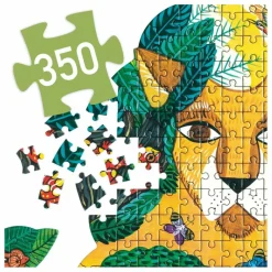 Djeco Puzzles|Jeux Éducatifs|Puzzle Lion - 350 pièces