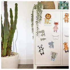 Outlet Ferflex Puzzle magnétique Safari des animaux Blanc