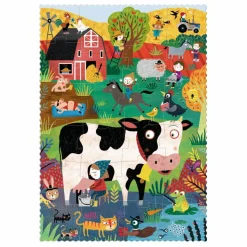 Londji Puzzles|Jeux Éducatifs|Puzzle My Little Farm - 24 pièces