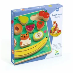 New Djeco Puzzle relief Boom Happy Multicolore