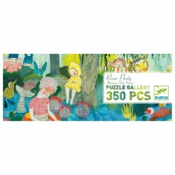 Djeco Puzzle River Party - 350 pièces Multicolore