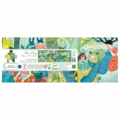 Djeco Puzzle River Party - 350 pièces Multicolore