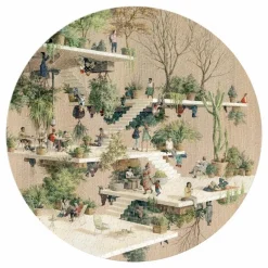 Discount Londji Puzzle rond Gravity 500 pièces Multicolore