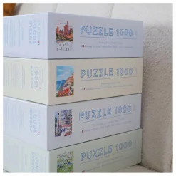 La Petite Épicerie Puzzle Skating in New York par Ban Hee - 1000 pièces Multicolore