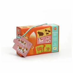 Discount Djeco Puzzles duo-trio Bébés Animaux Multicolore