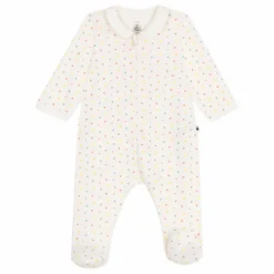 Petit Bateau Pyjamas, Sous-Vêtements|Pyjamas Et Bodies|Pyjama à Pieds Banta Coton Bio |