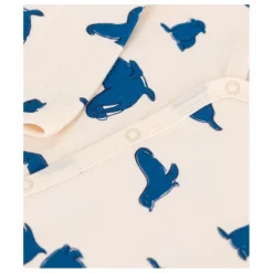 Petit Bateau Pyjama à Pieds Berry Coton Bio |