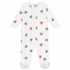 Petit Bateau Pyjama à Pieds Bertho Coton Bio |