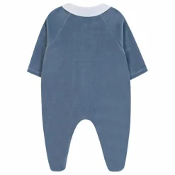 Outlet Tartine et Chocolat Pyjama Alphabet | Bleu gris